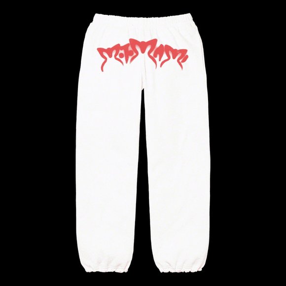 NEW ROSALIA MOTOMAMI WHITE SWEATPANTS SZ XL - Picture 1 of 5